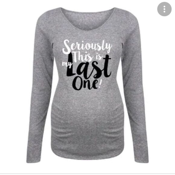 instant message Tops - 🐥🐣🍼HOST PICK🐥🐣🍼Maternity Tee. “this is my last one!” ADORABLE! HP 10/28/23